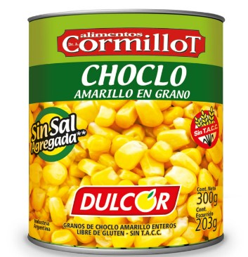Choclo 250 Gr. Lata